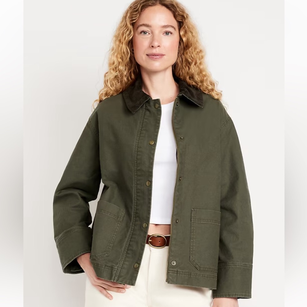 Old Navy Canvas Barn Jacket